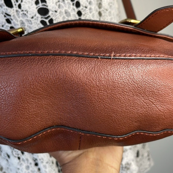 FRYE Cognac Messenger, Adjustable Strap - Picture 8 of 14